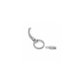 Snake chain sterling silver bracelet and 592242C00-23 (High Resolution)