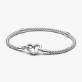 Studded chain sterling silver bracelet w 592453C00-23 (High Resolution)