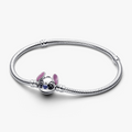 Disney Stitch snake chain sterling silve 593738C01-20 (High Resolution)