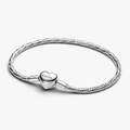 Faceted snake chain sterling silver brac 594236C00-18 (High Resolution)