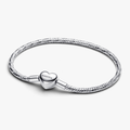 Faceted snake chain sterling silver brac 594236C00-17 (High Resolution)