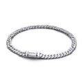 Cuban Chain Sterling Silver Bracelet