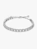 Triple Stone Heart Bracelet