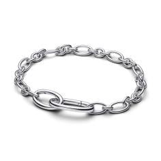 Sterling silver oval link bracelet 594678C00-3
