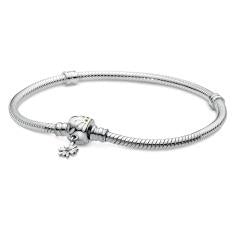 Pandora Moments Silver Bracelet w Daisy Flower Clasp 598776C01-18