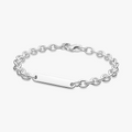 Sterling silver link bracelet with engra 599523C00-20 (High Resolution)