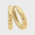 Gold-Plated Sterling Silver Huggies M3351