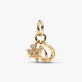 Clover~ wishbone and horseshoe 14k gold 752337C01 (High Resolution)