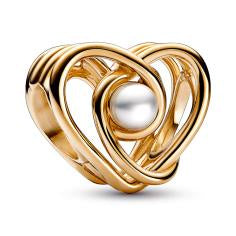 Openwork Swirling Heart & Treated Freshw 752636C01