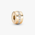 Sparkling Line 14k Gold Clip w Clear CZ 759518C01 (High Resolution)