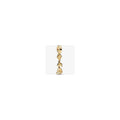 Rose 14k gold-plated mini dangle 762467C00 (High Resolution)