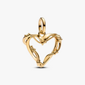 Barb wire 14k gold-plated medallion 762526C00 (High Resolution)