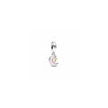 Moon and key sterling silver and 14k gold-plated dangle with clear cubic zirconia and pink lab-created opal 762985C01 (High Resolution)