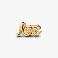 Love 14k gold-plated charm 763055C00 (High Resolution)