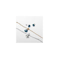 Heart 14k gold-plated dangle with green blue lab-created opal 763348C01 (High Resolution)