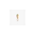 14k Gold-plated dangle with treated white freshwater cultured pearl 763462C06 (High Resolution)