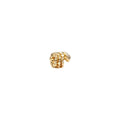 Snake 14k gold-plated charm with clear cubic zirconia 763618C01 (High Resolution)