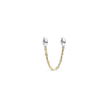 Sterling silver and 14k gold-plated safety chain 763904C00-05 (High Resolution)