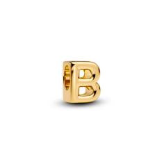 Letter B 14k gold-plated charm 763948C00