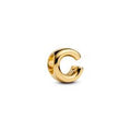 Letter C 14k gold-plated charm 763949C00