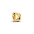 Letter D 14k gold-plated charm 763950C00