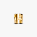 Letter H 14k gold-plated charm 763954C00 (High Resolution)