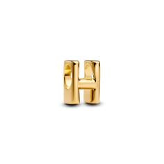 Letter H 14k gold-plated charm 763954C00
