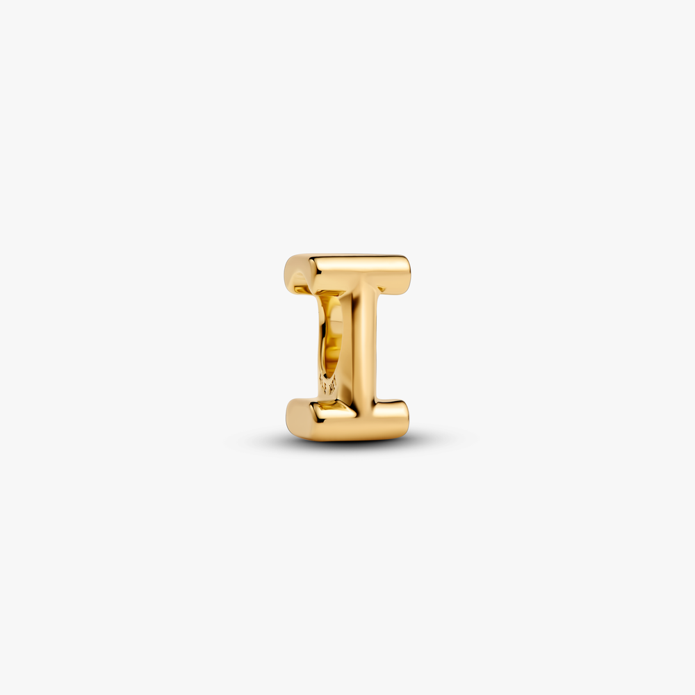 Letter I 14k gold-plated charm 763955C00 (High Resolution)