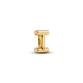 Letter I 14k gold-plated charm 763955C00