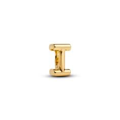 Letter I 14k gold-plated charm 763955C00