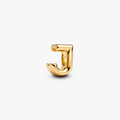 Letter J 14k gold-plated charm 763956C00 (High Resolution)