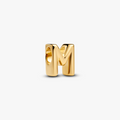 Letter M 14k gold-plated charm 763959C00 (High Resolution)