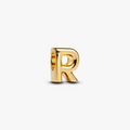 Letter R 14k gold-plated charm 763964C00 (High Resolution)