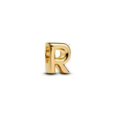 Letter R 14k gold-plated charm 763964C00