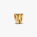 Letter W 14k gold-plated charm 763969C00 (High Resolution)
