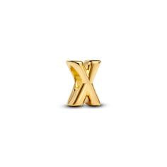Letter X 14k gold-plated charm 763970C00