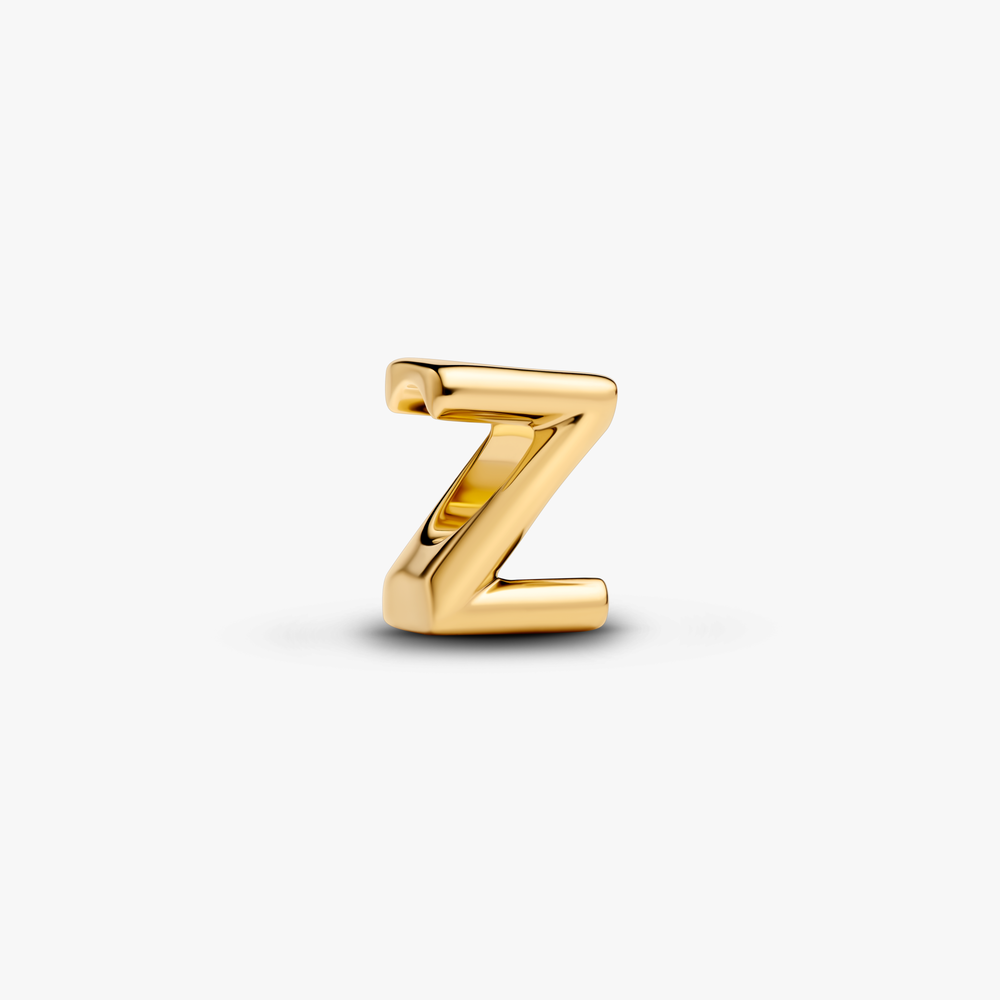 Letter Z 14k gold-plated charm 763972C00 (High Resolution)