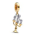 Disney Lumiere sterling silver and 14k g 763985C01