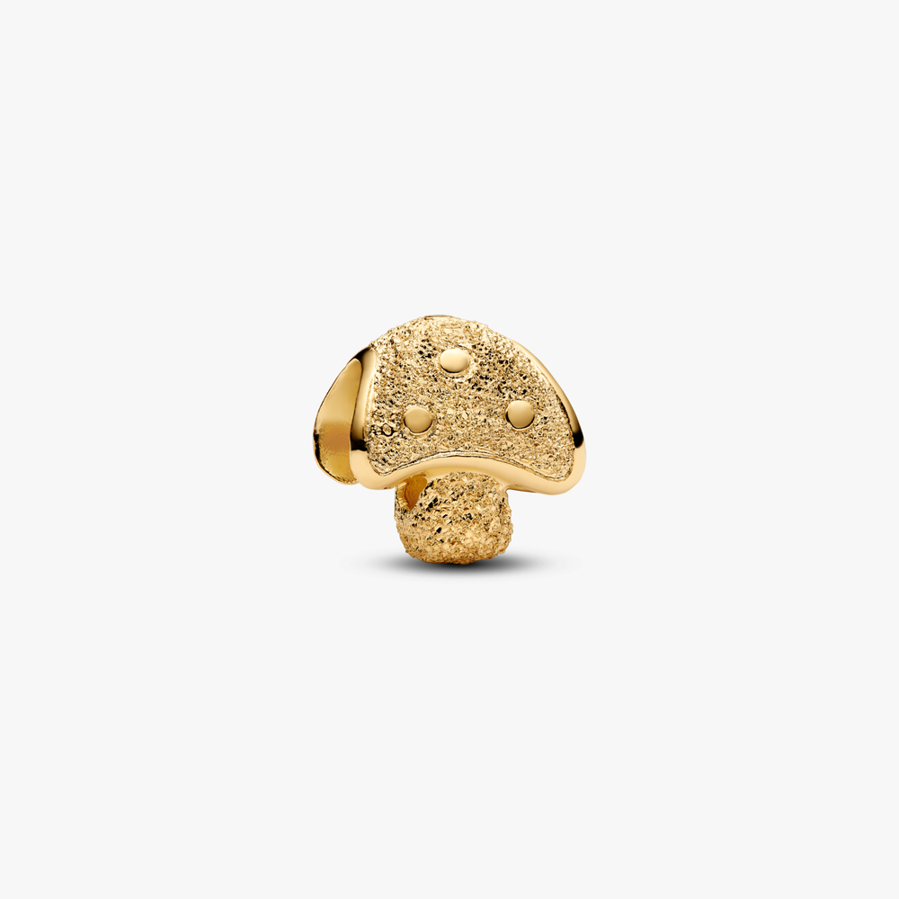 Textured mushroom 14k gold-plated mini c 764048C00 (High Resolution)
