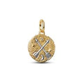 Crossing arrows sterling silver and 14k 764081C01