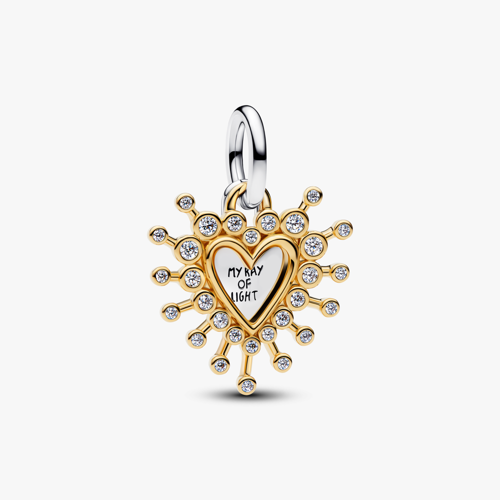 Heart sterling silver and 14k gold-plate 764141C01 (High Resolution)