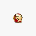 Marvel Iron Man 14k gold-plated charm with glow in the dark and red enamel 764213C01 (High Resolution)