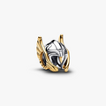 Marvel Thor helmet sterling silver and 14k gold-plated charm 764215C00 (High Resolution)