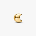 Moon 14k gold-plated mini charm (High Resolution)