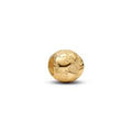 Textured globe 14k gold-plated mini char 764529C00