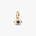 Evil eye 14k gold-plated mini dangle with imitatio 764609C01 (High Resolution)