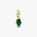 Hamsa hand 14k gold-plated mini dangle with imitat 764612C01 (High Resolution)