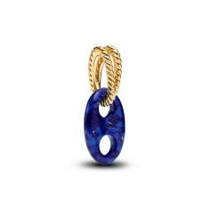 Marine rope 14k gold-plated dangle with imitation 764692C01