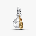 Engravable soccer shoe sterling silver and 14k gol 764712C00 (High Resolution)