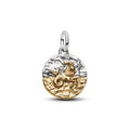 Capricornus sterling silver and 14k gold-plated me 764987C01